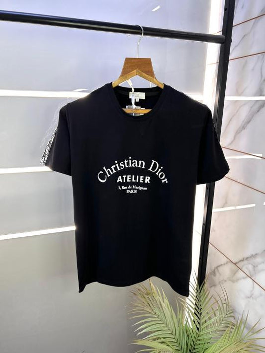 Christian Dio r Imported Black Super Premium Track Suit With Brand Carry Bag F1457-BL