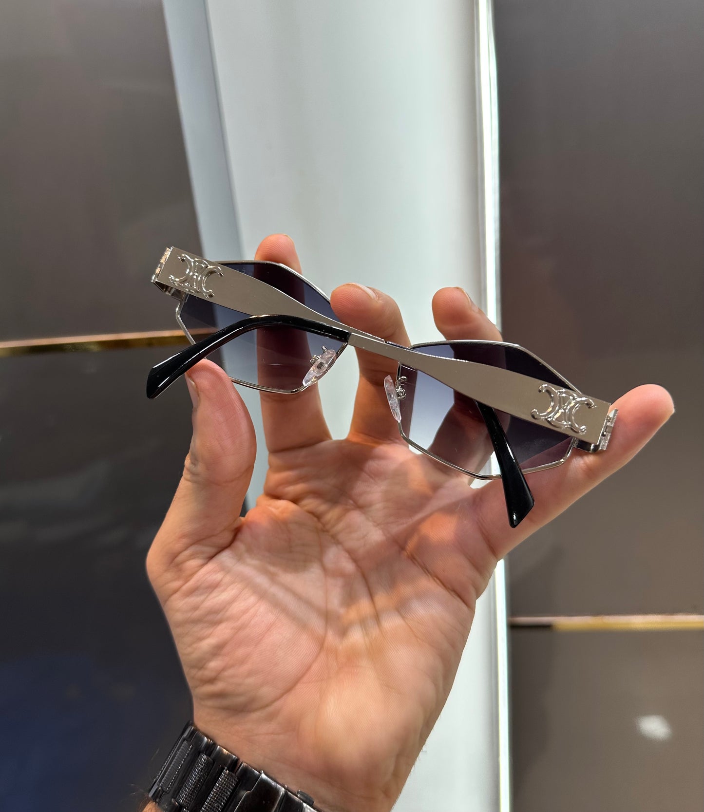 Celin e Silver Blue 598 Ultimate Luxury Shade With Original Packaging