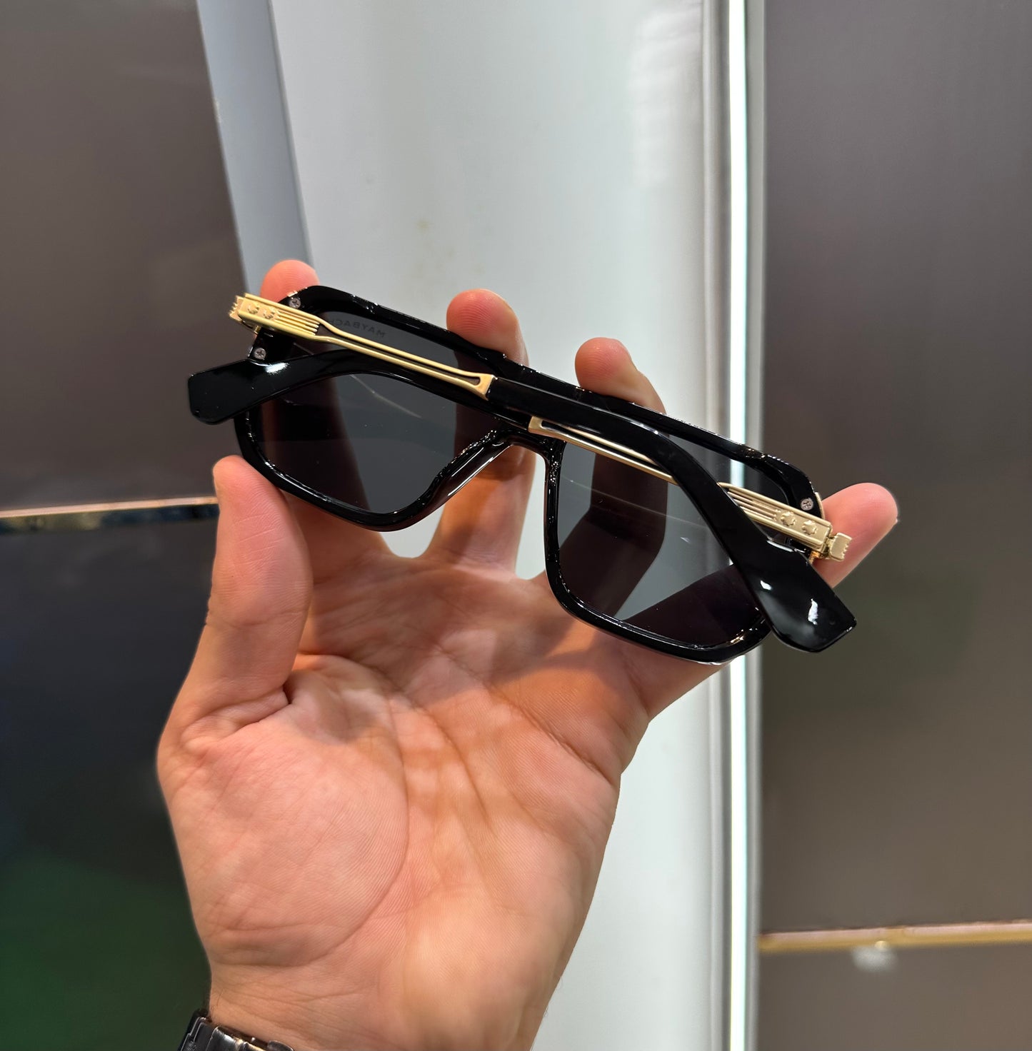 Maybac h Gold Black 6067 Ultimate Luxury Shade With Original Packaging