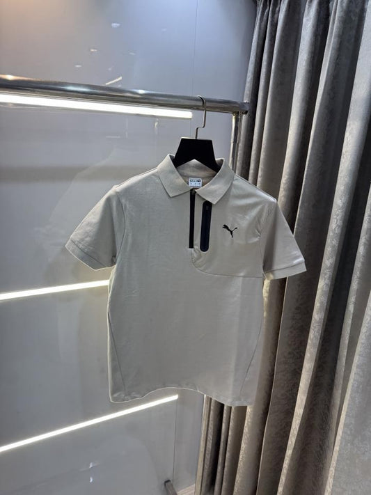 Pum a Cream Premium Polo T-Shirt