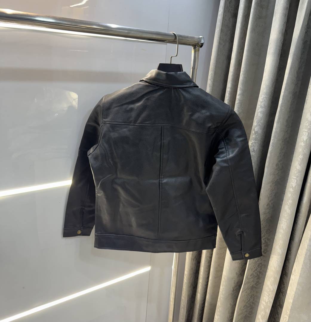 Ralph Lauren Black Premium Imported leather Jacket