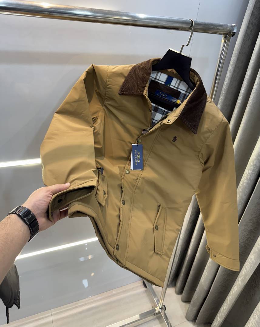 Ralph Lauren Khakhi Imported Classic Bomber Jacket