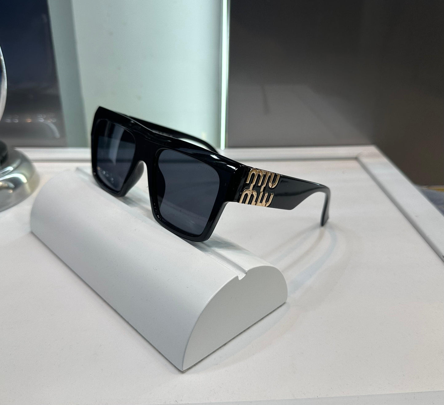 Miu Miu Black 090 Ultimate Luxury Shade With Original Packaging