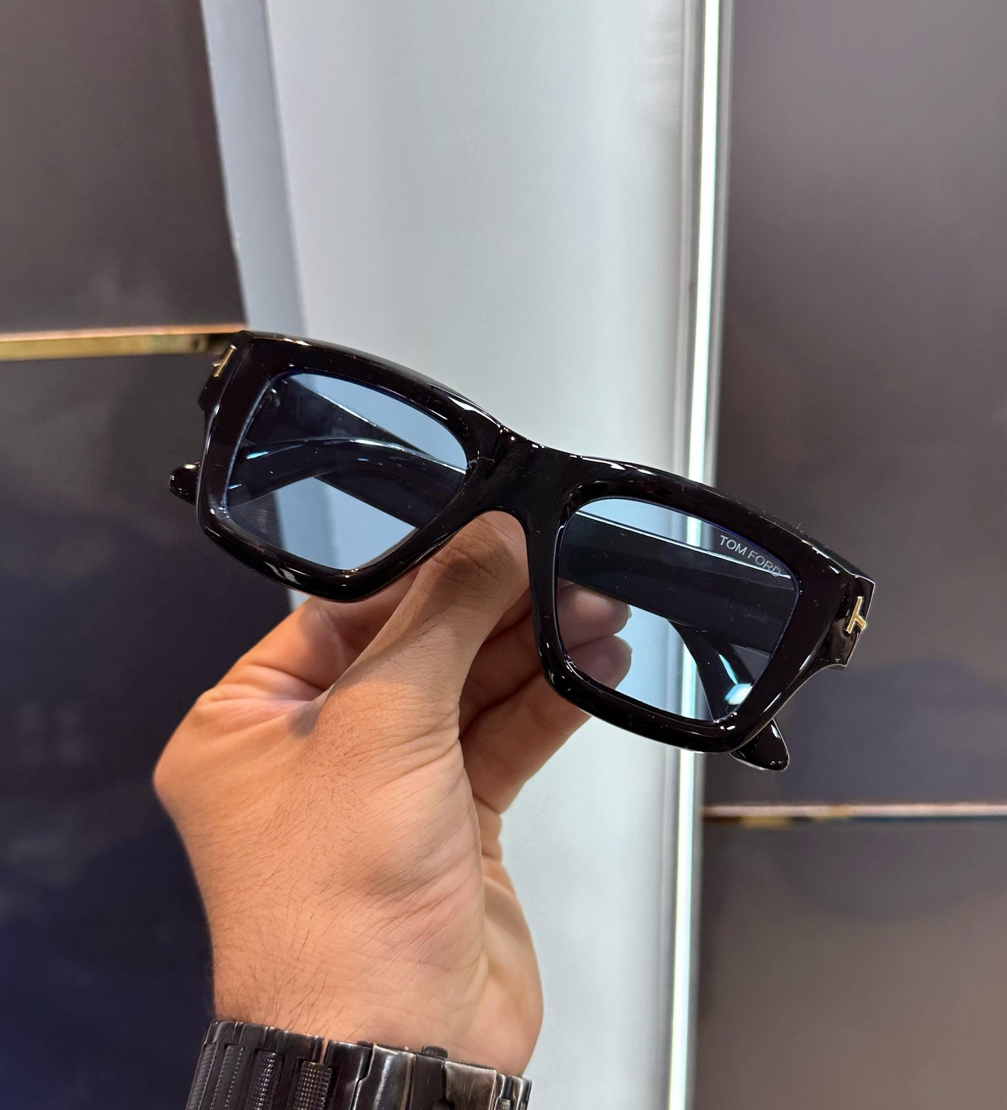 Tom For d Black Blue 4184 Ultimate Luxury Shade With Original Packaging