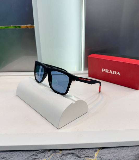 Prada 03 Black Blue Ultimate Luxury Shade With Original Packaging