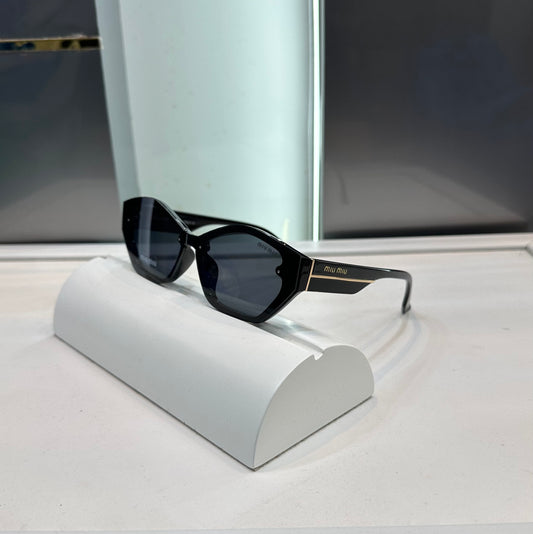 Miu Miu Black Gold 3835 Ultimate Luxury Shade With Original Packaging