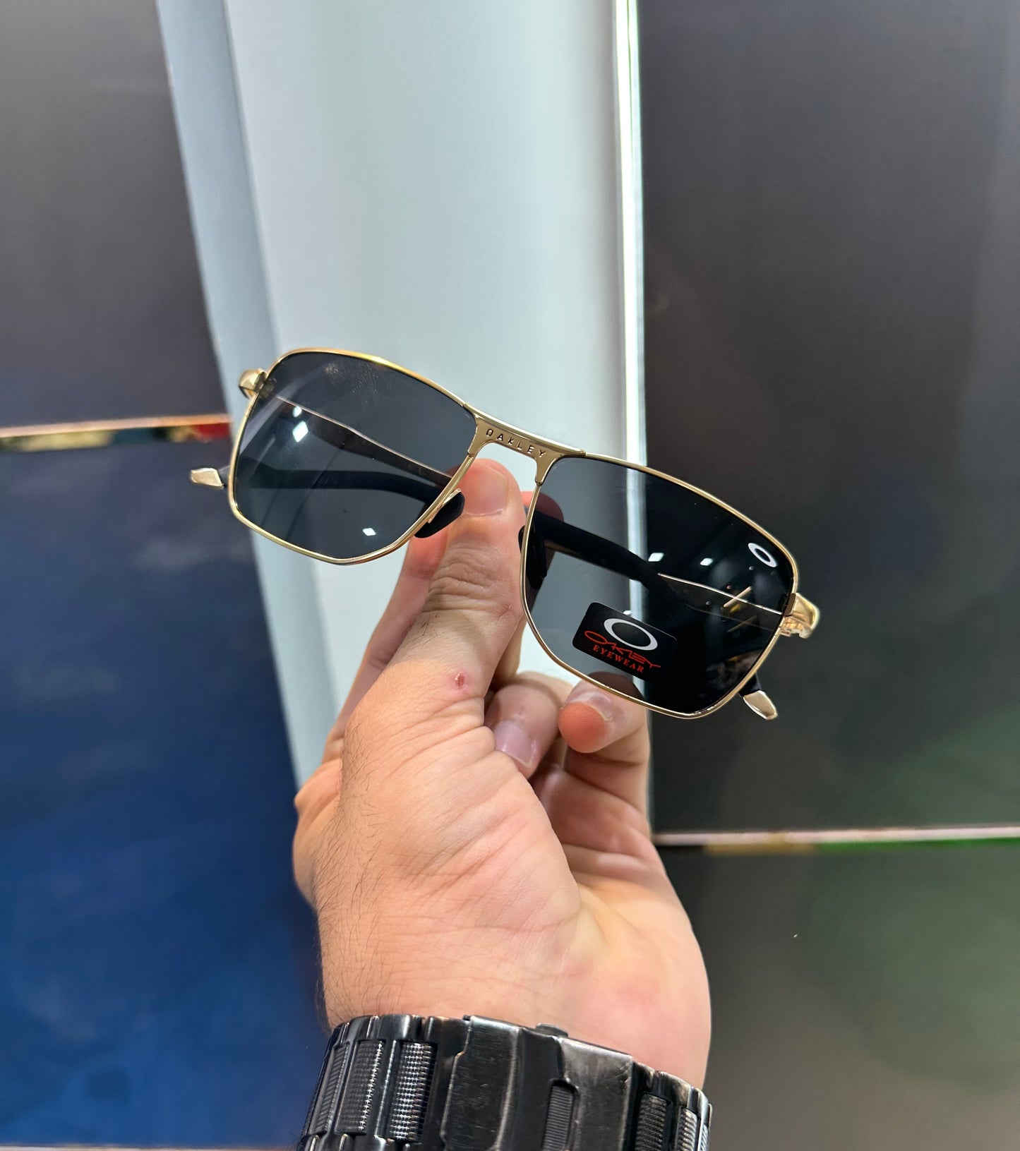 Oakley Black Gold Ultimate Luxury Shade With Original Packaging