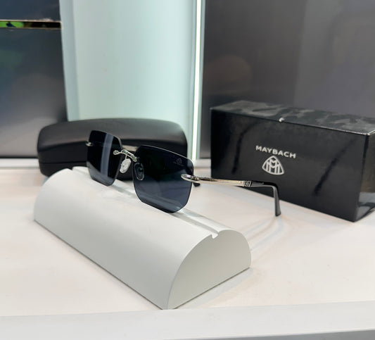 Maybac h Black Silver 8692 Ultimate Luxury Shade With Original Packaging