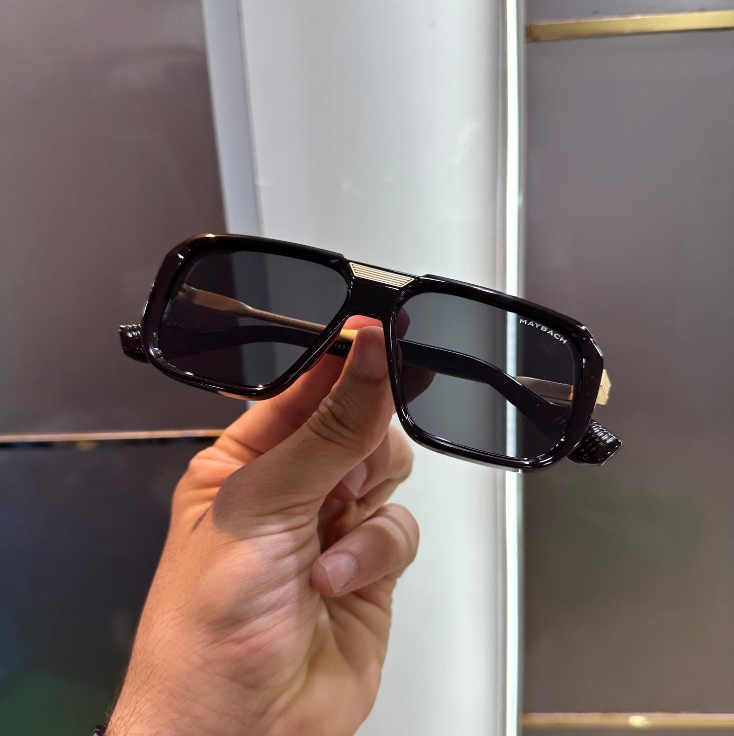 Maybac h Gold Black 6067 Ultimate Luxury Shade With Original Packaging