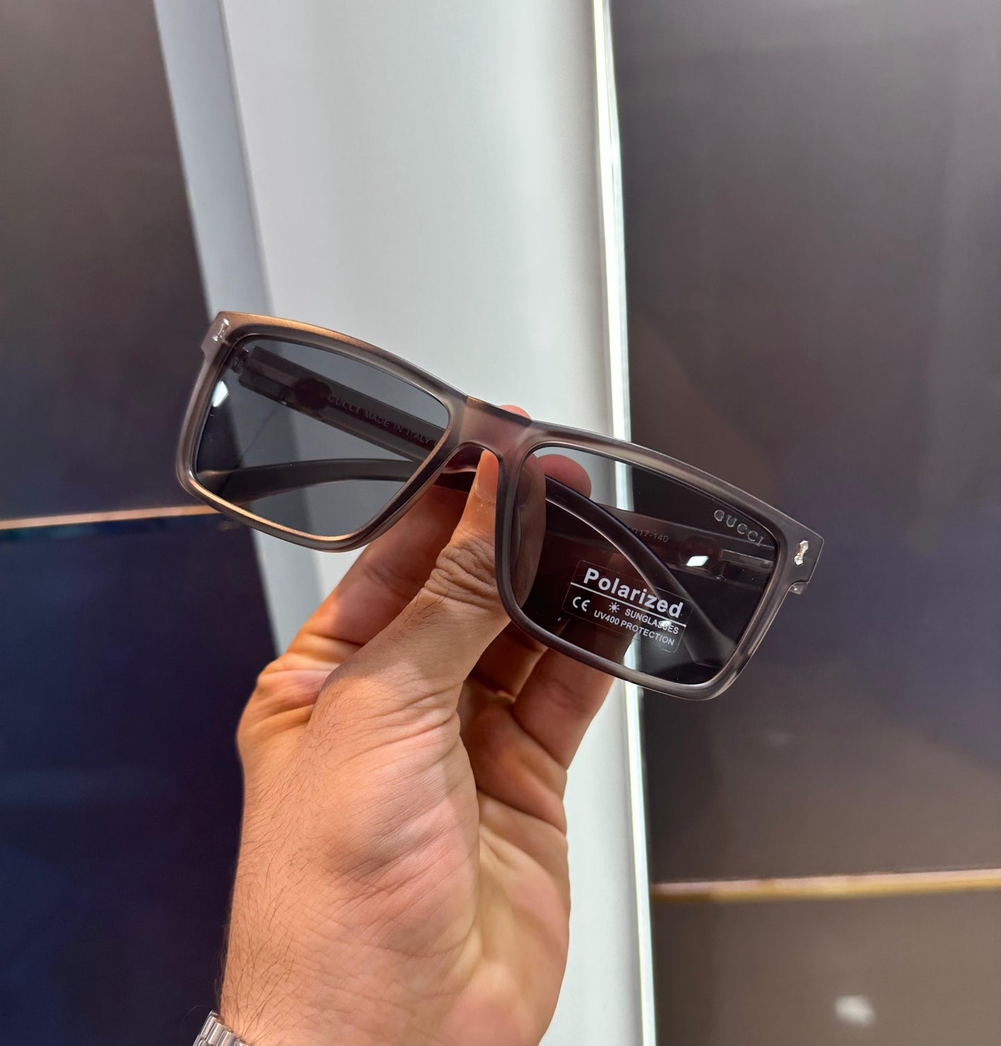 Gucci 8949 Grey Ultimate Luxury Shade With Original Packaging