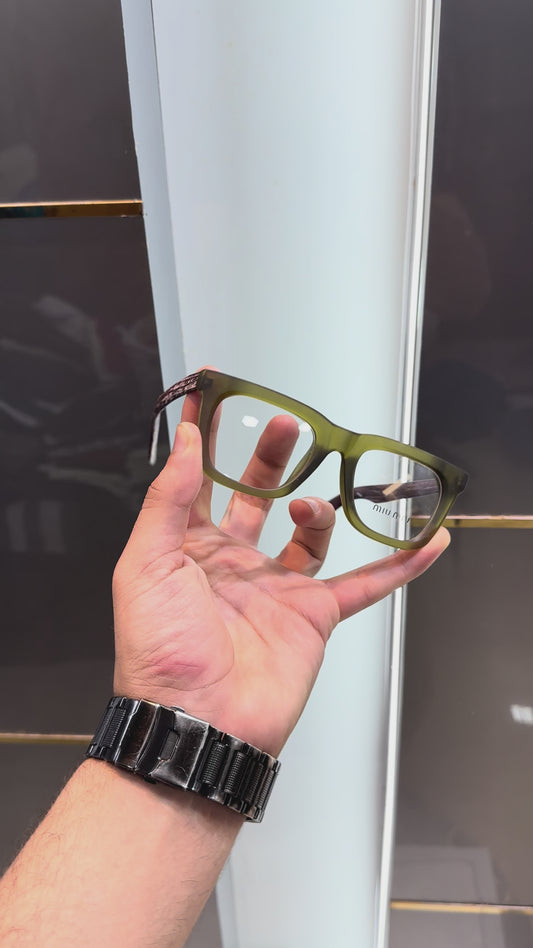 Mi u Mi u 5189 Wooden Ultimate Luxury Shade With Original Packaging