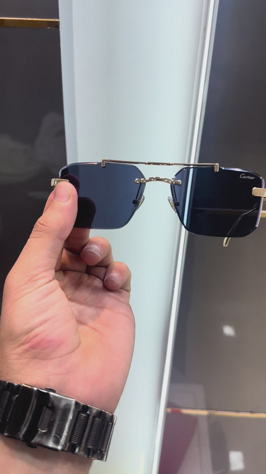 Cartie r 3148 Gold Black Ultimate Luxury Shade With Original Packaging