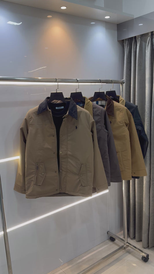 Ralph Lauren Black Imported Classic Bomber Jacket